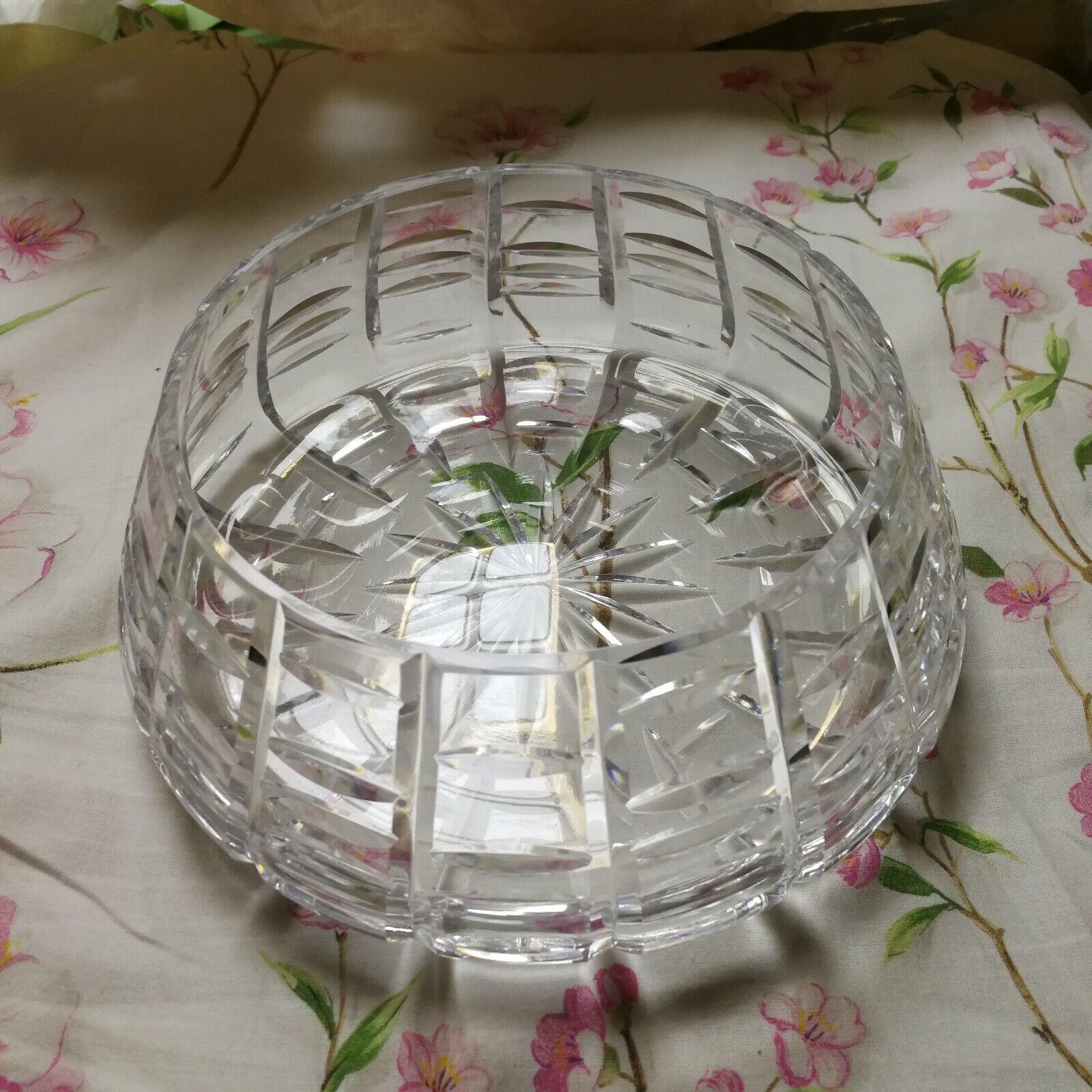 Vintage Waterford Crystal Tralee Tapered Bowl