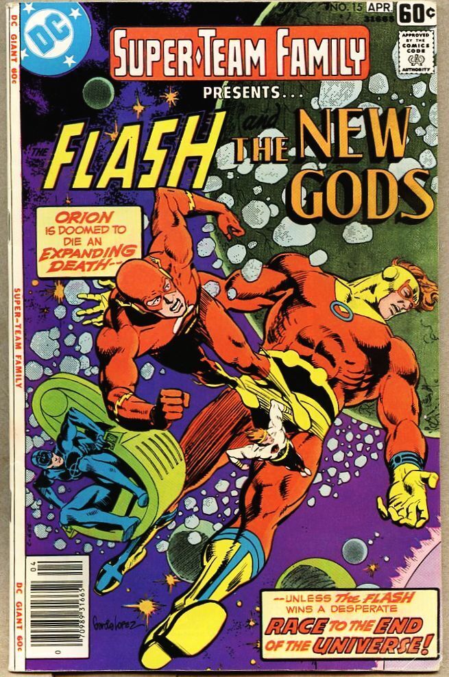Super-Team Family #15-1978 fn- 5.5 Giant-Size Flash New Gods / Darkseid Make BO