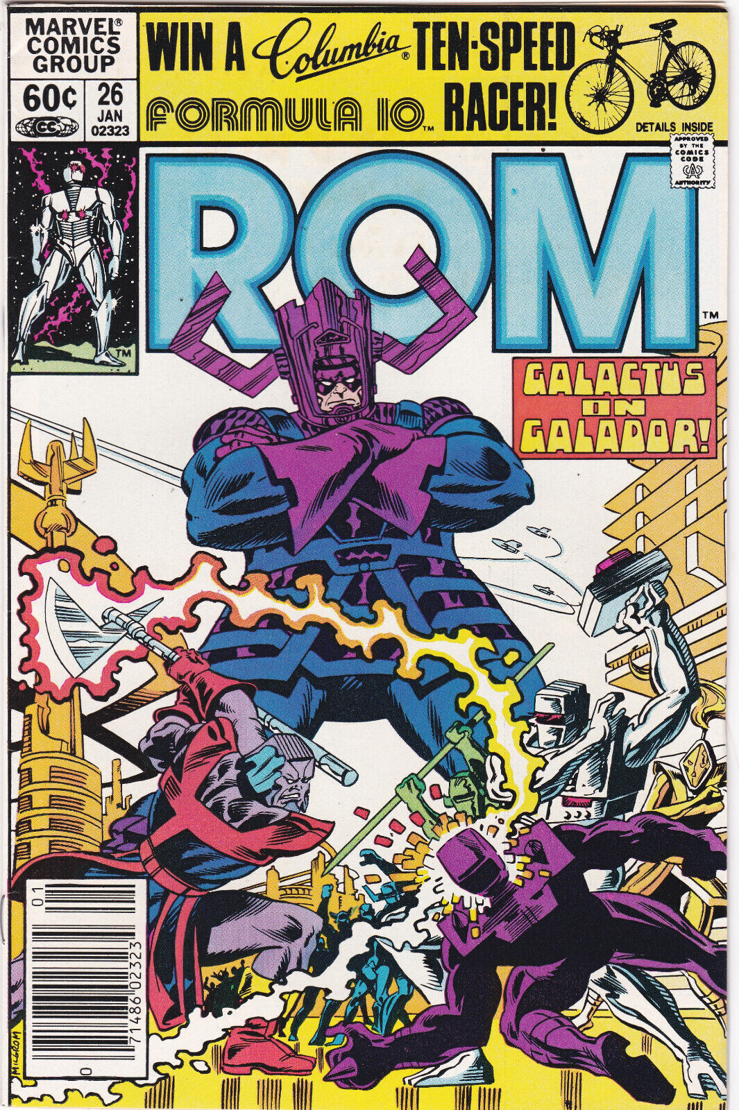 ROM Spaceknight  #26 Vol. 1 (1979) Marvel Comics,Sal Buscema ,Newsstand