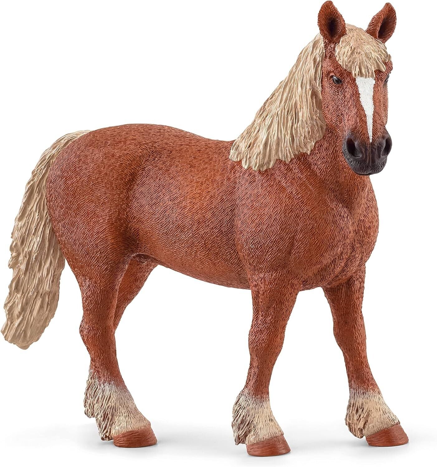 Schleich Farm World Horse Toy for Girls and Boys, Belgian Broodmare Draft Horse