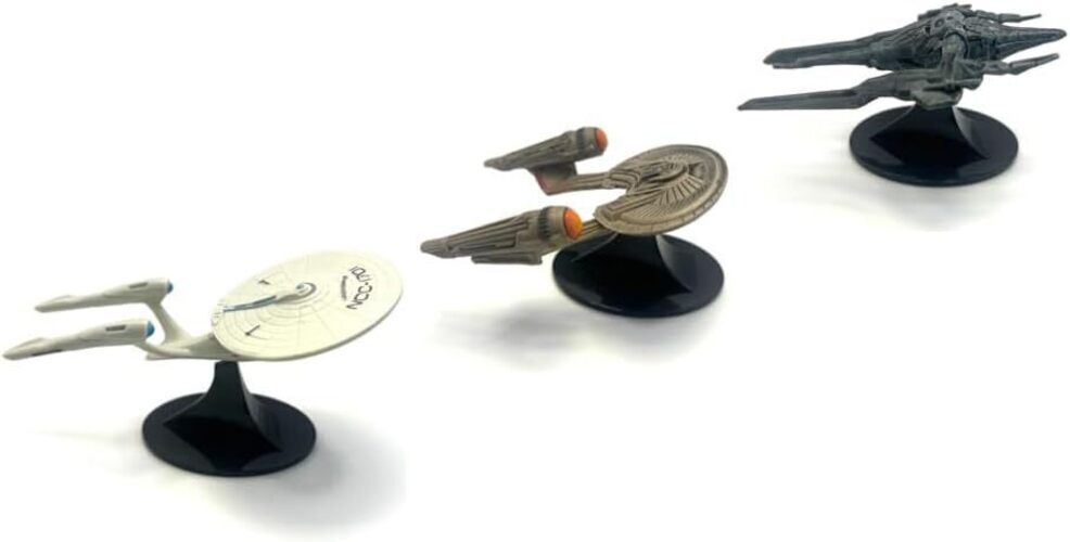 Star Trek Starship - U.S.S. Enterprise NCC-1701 / U.S.S. Franklin/Swarm Ship-NEW