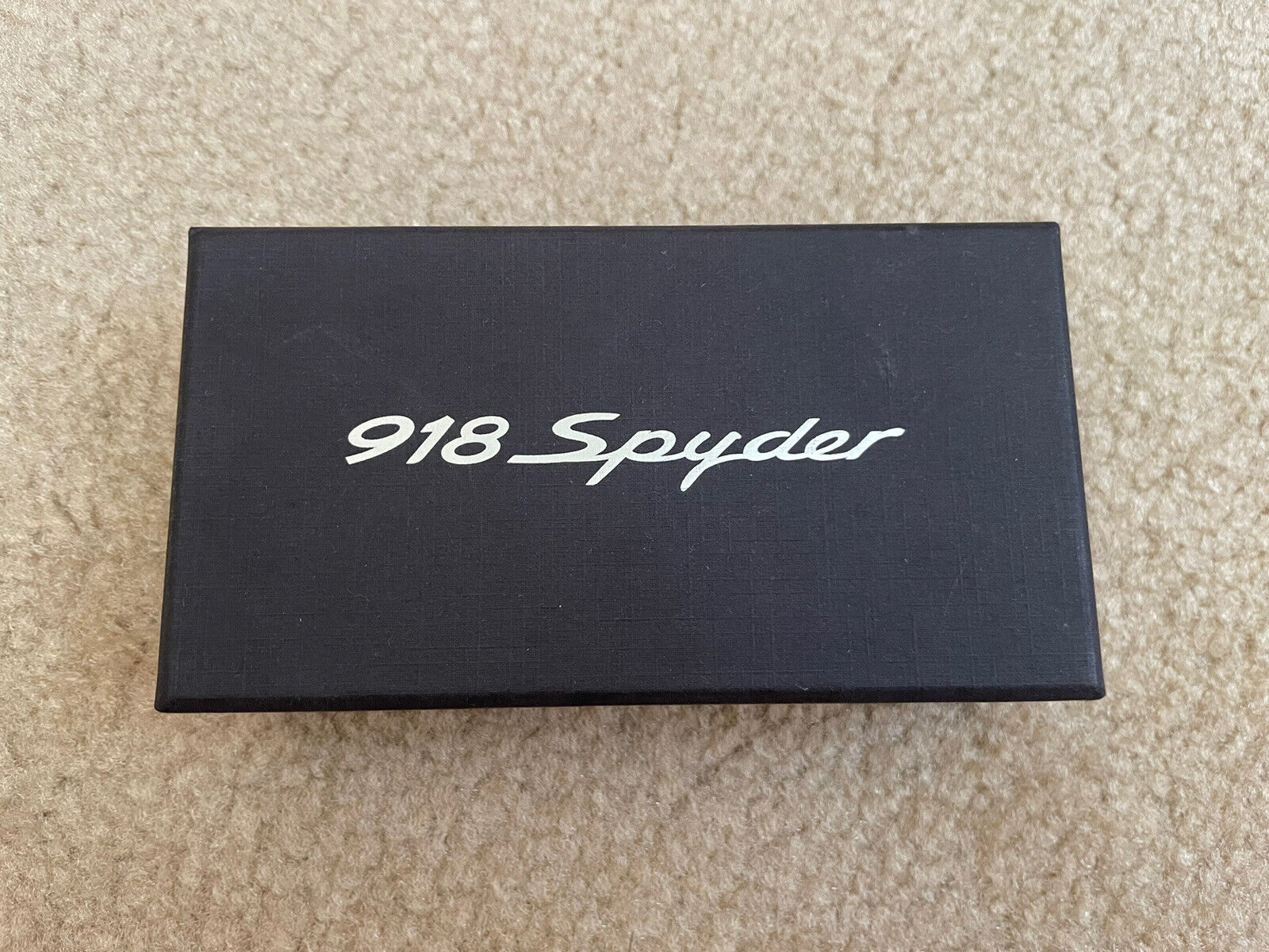 Genuine Porsche 918 Spyder Aluminum Chrome model scale 1:43 Paperweight Rare~