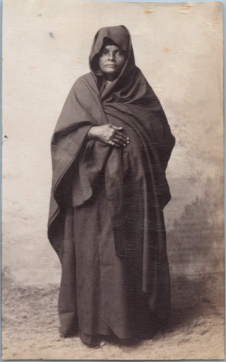 Angola, Luanda, Woman in Costume, Vintage Print, ca.1880 Vintage Print