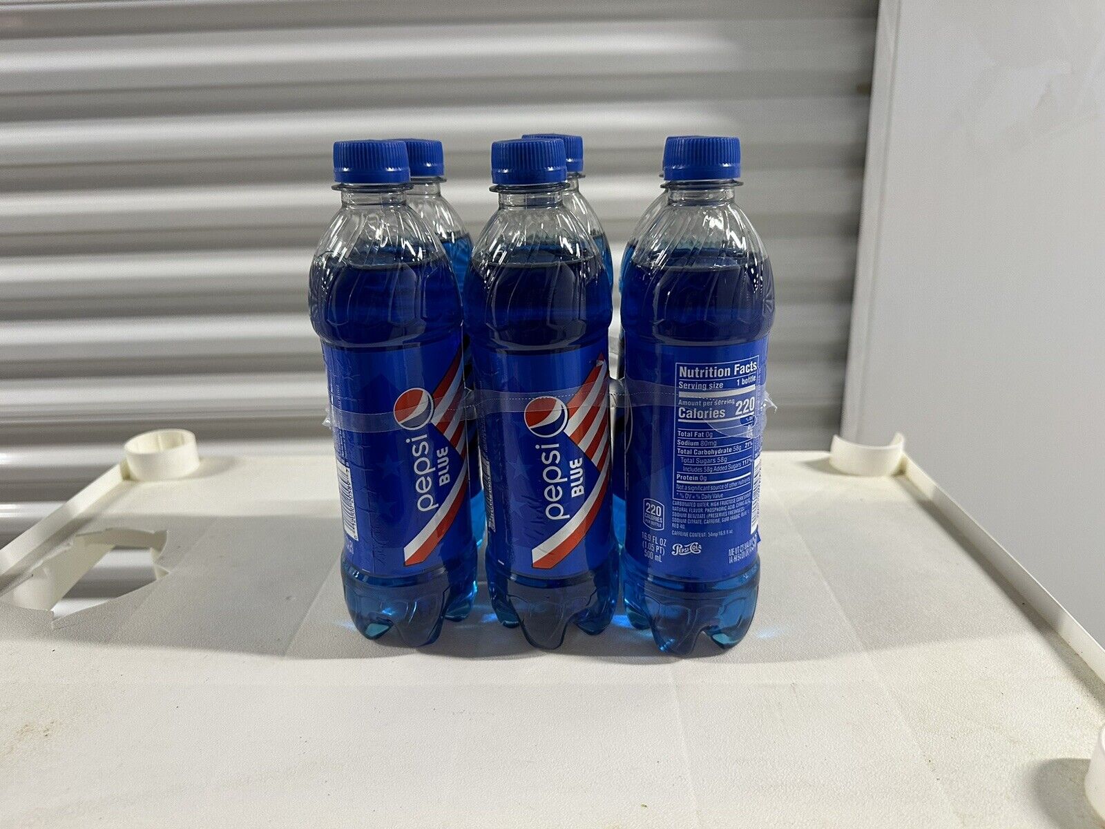 Limited Edition 2021 Pepsi Blue 6-Pack - 16oz Bottles - Discontinued & Coveted
