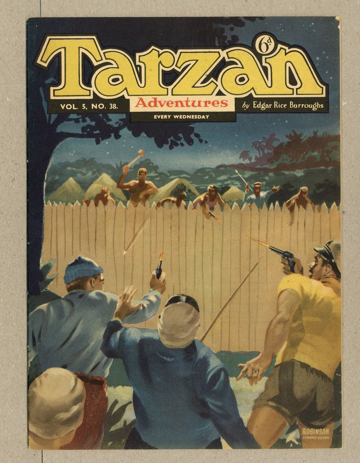 Tarzan Adventures Vol. 5 #38 VG 4.0 1955 Low Grade