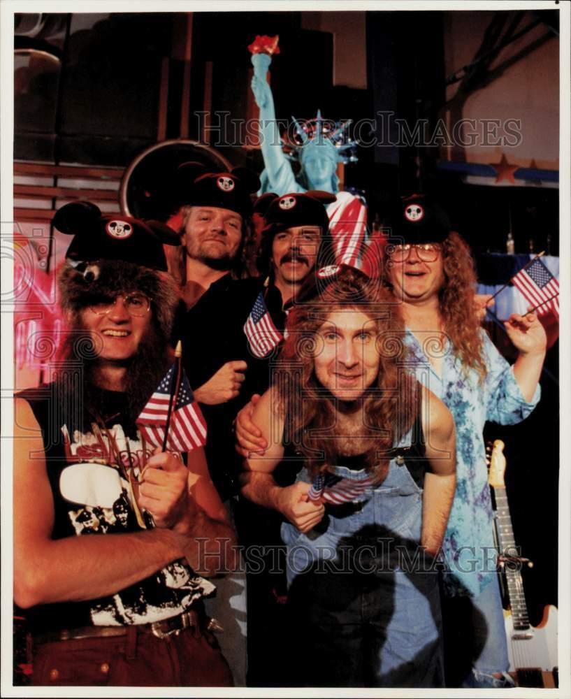 1991 Press Photo The Kentucky Headhunters, Music Group - hpp18016