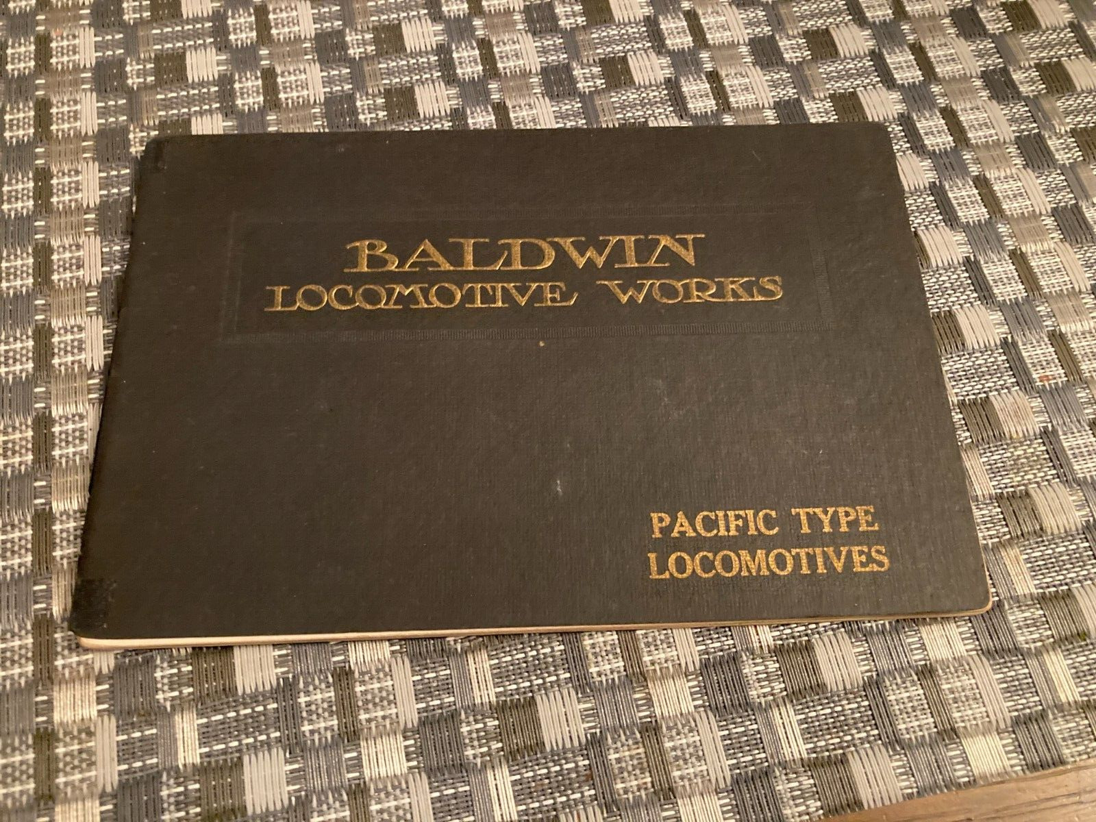 Baldwin Locomotive Works Pacific Type Locomotives 1908 ORIGINAL RARE