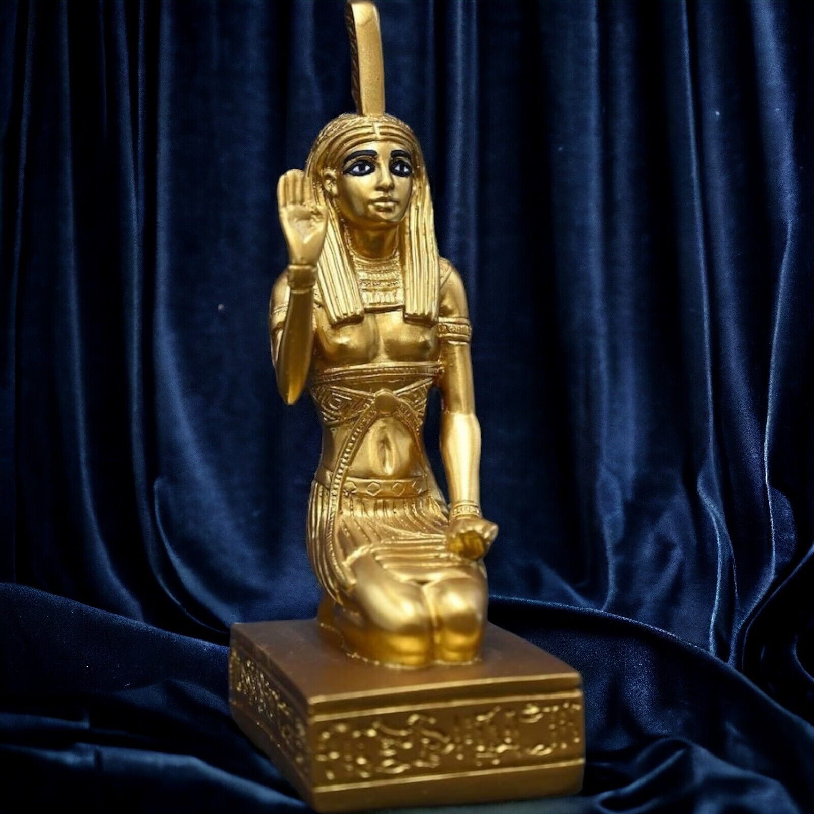 Rare Ancient Egyptian Goddess Ma'at Statue | Authentic Maat Figurine