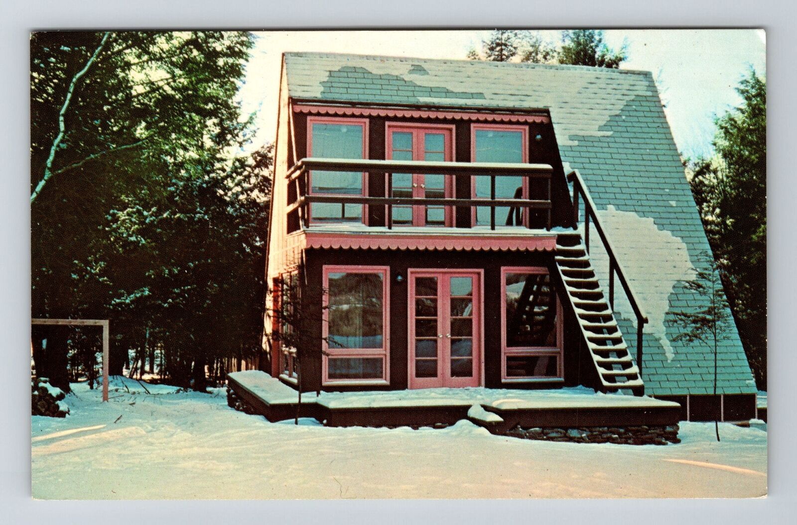 Uniondale PA-Pennsylvania, Village Four Seasons, Vintage Postcard