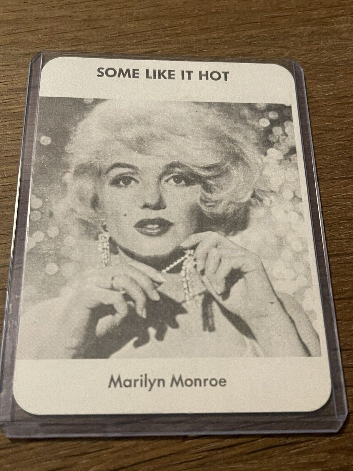 Vintage 1974 Movie Stars 🎥  Card Game Marilyn Monroe Playing Card RARE CARD