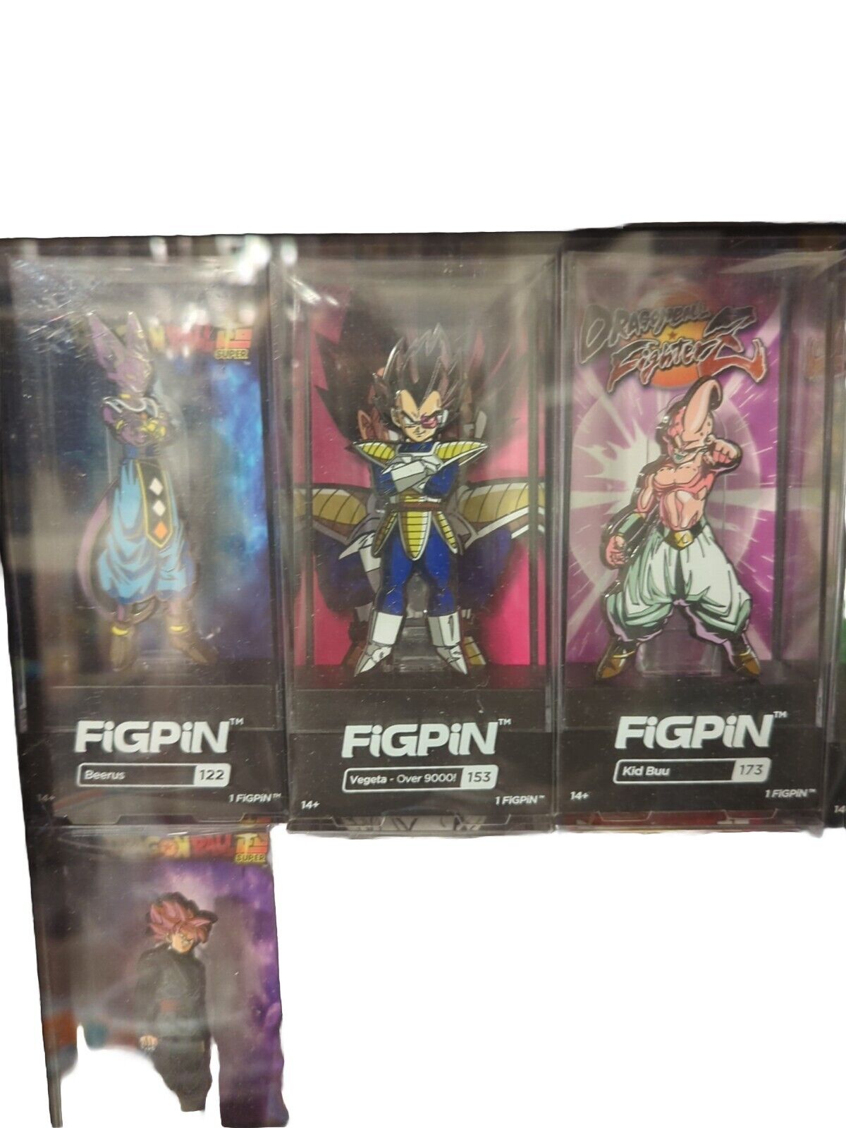 Figpin #153 Vegeta Over 9000 1 of 500 (RARE) Limited Edition 2018