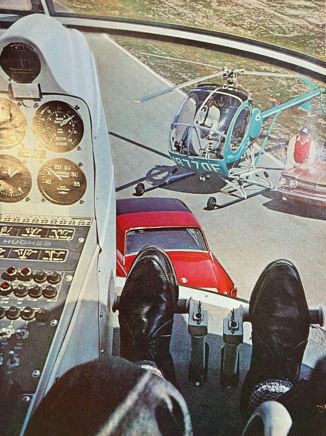 Road Test 1965 Hughes 269-A Helicopter illustrated