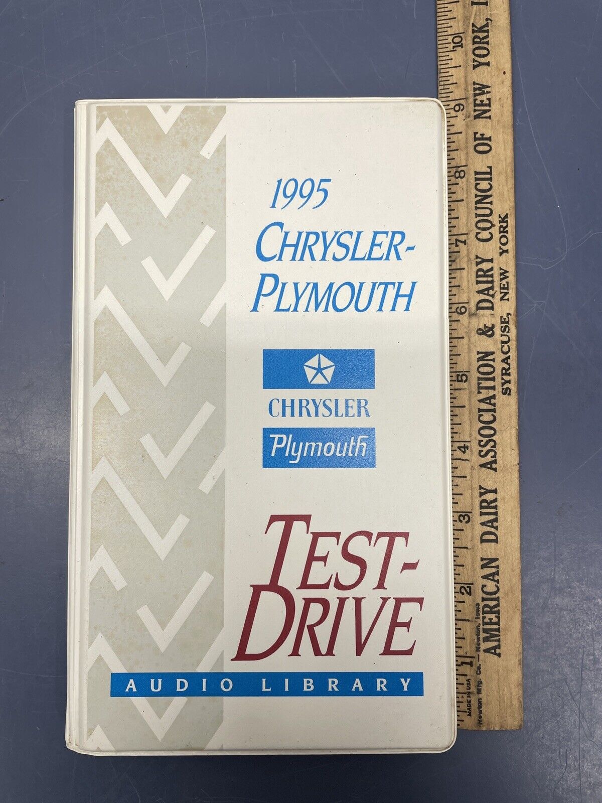 Rare 1995 Chrysler Plymouth Test Drive Audio Library 3 Cassettes In Case LHS