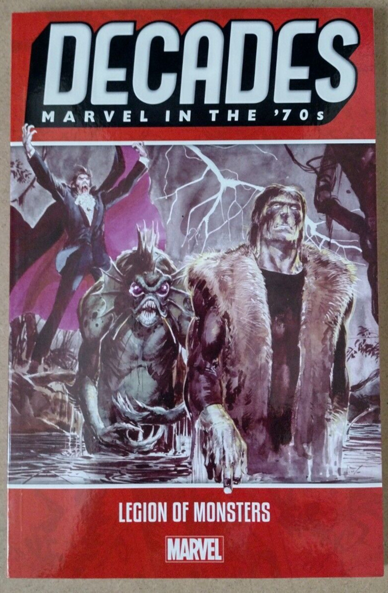 Decades Marvel in the 70s, 2019, TPB, Near Mint, Legion of Monsters