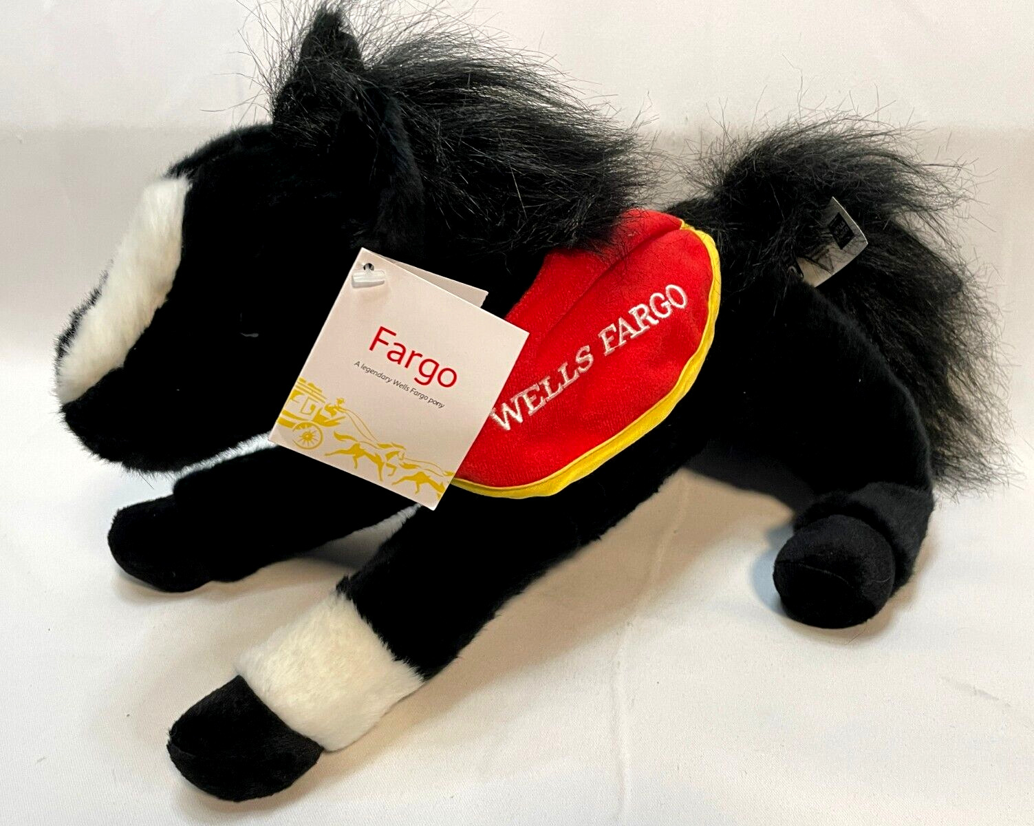 Wells Fargo 2019 Legendary Fargo Pony Horse 20th Edition plush stuffed animal
