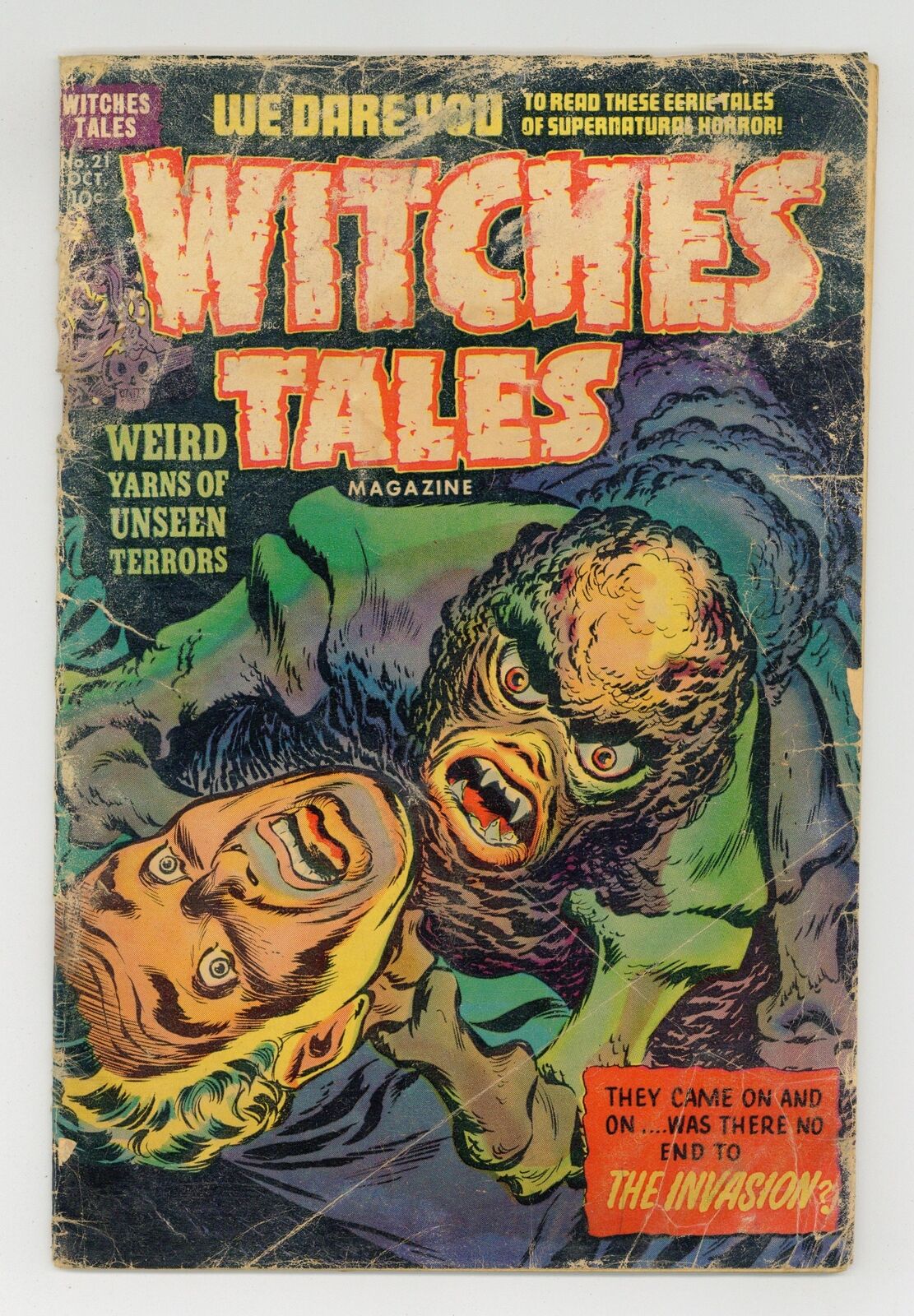 Witches Tales #21 FR 1.0 1953