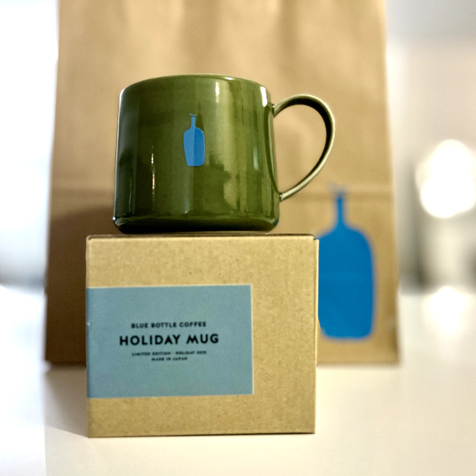 Blue Bottle Holiday Mug 2023 / Limited Edition / Kiyosumi Mug / Made in Japan