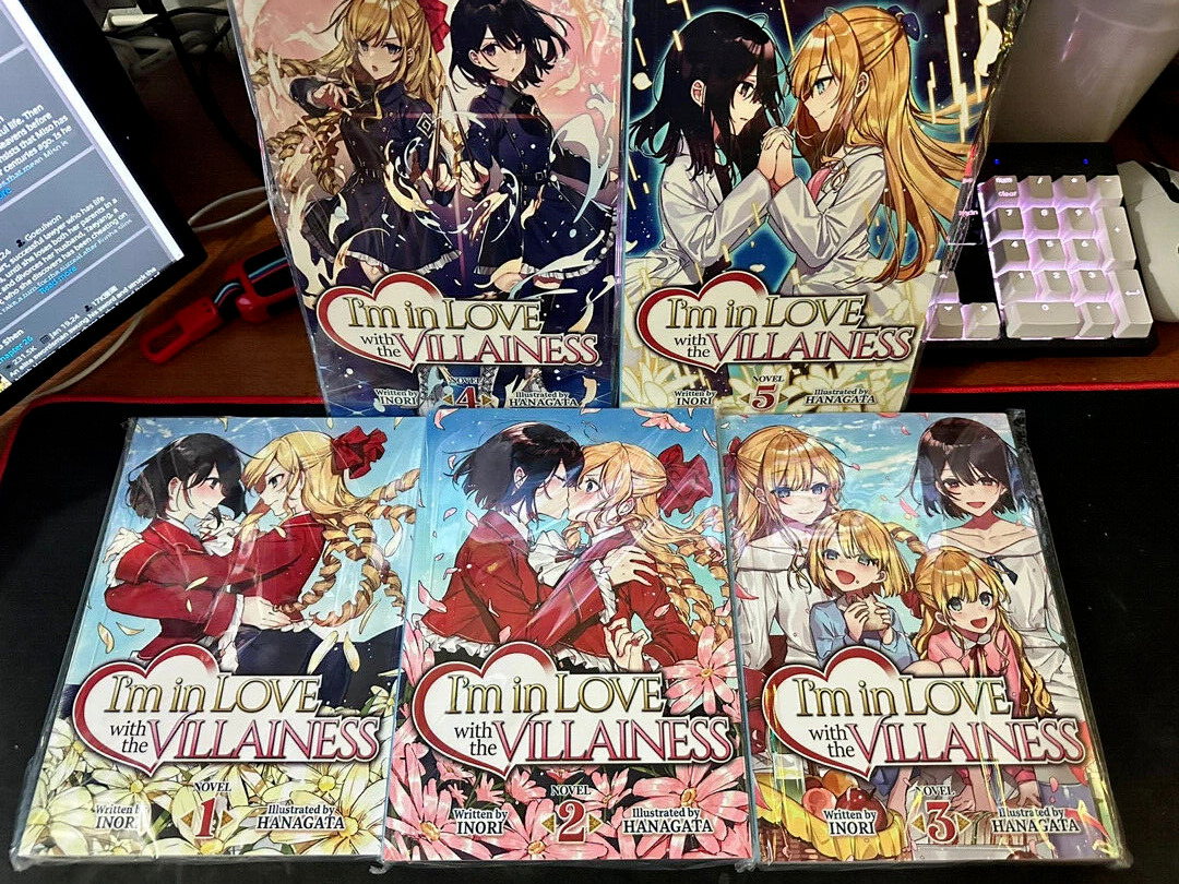 I’m in Love with the Villainess (Light Novel) By Inori Vol. 1-5 English Version