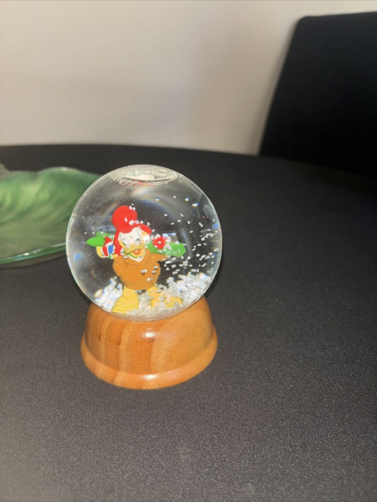 Disney Donald Duck And Scrooge Disney Snow globes First Edition -2 Globes
