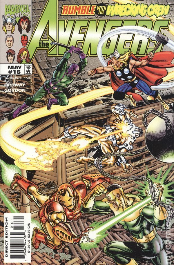 Avengers #16A Ordway VG 1999 Stock Image Low Grade
