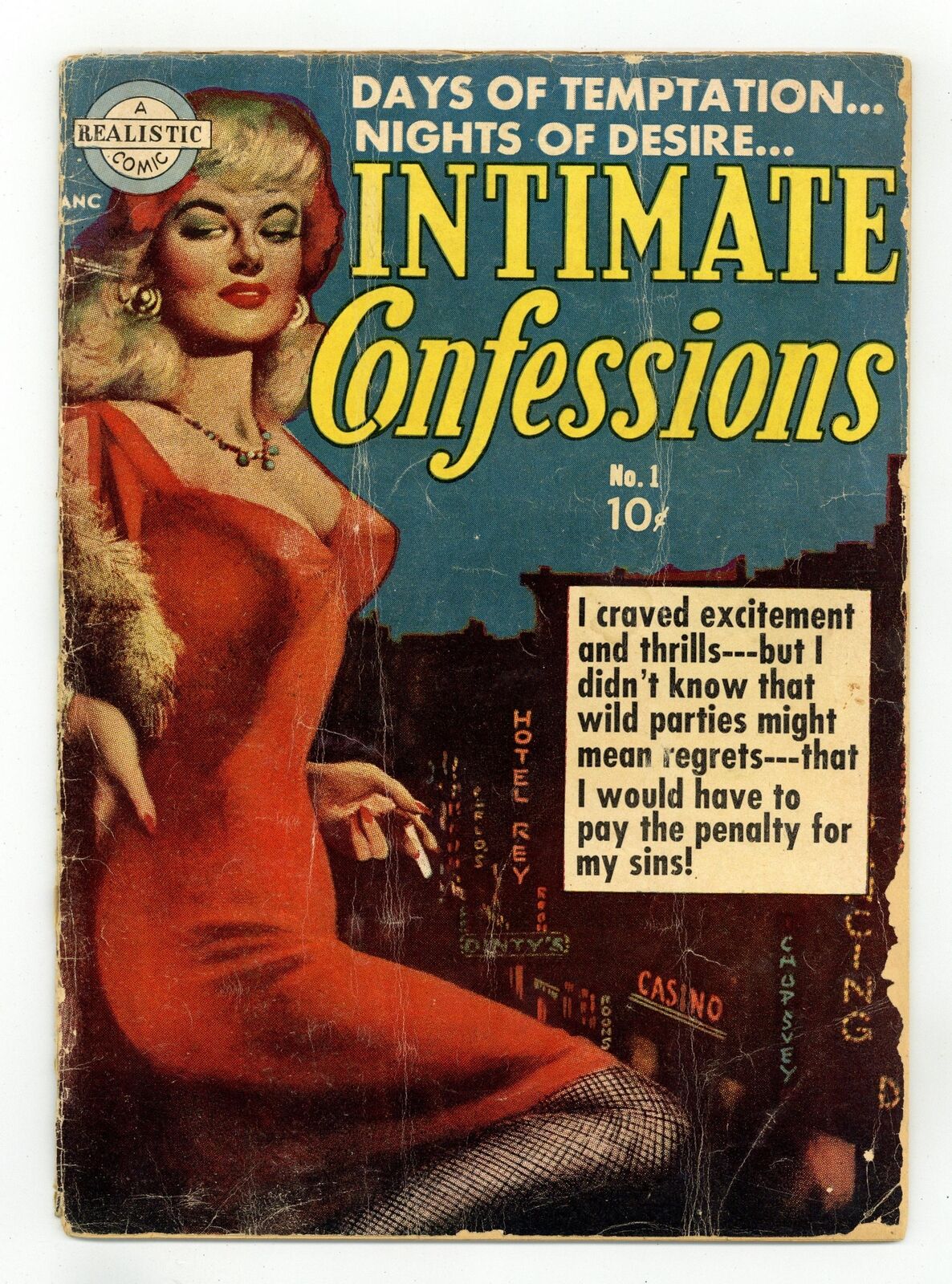 Intimate Confessions #1 GD 2.0 RESTORED 1951