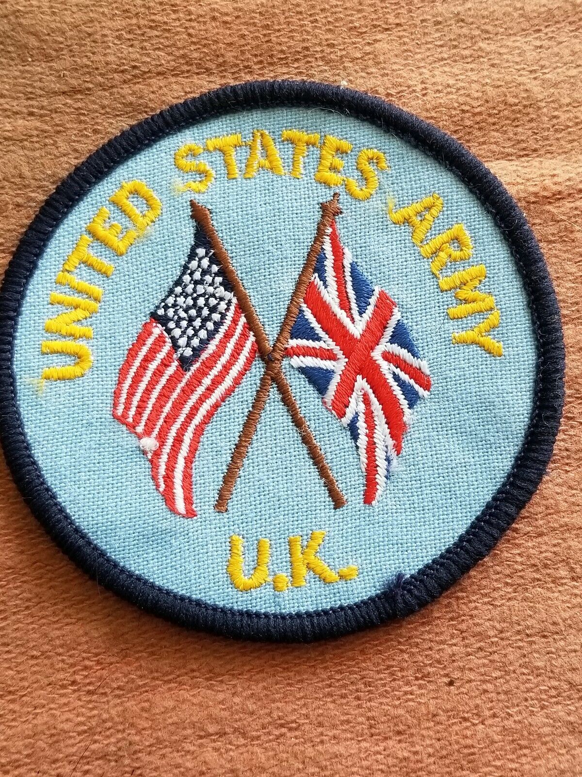 1960s 70s US Army Special Force United Kingdom RAF Base Burtwood Patch