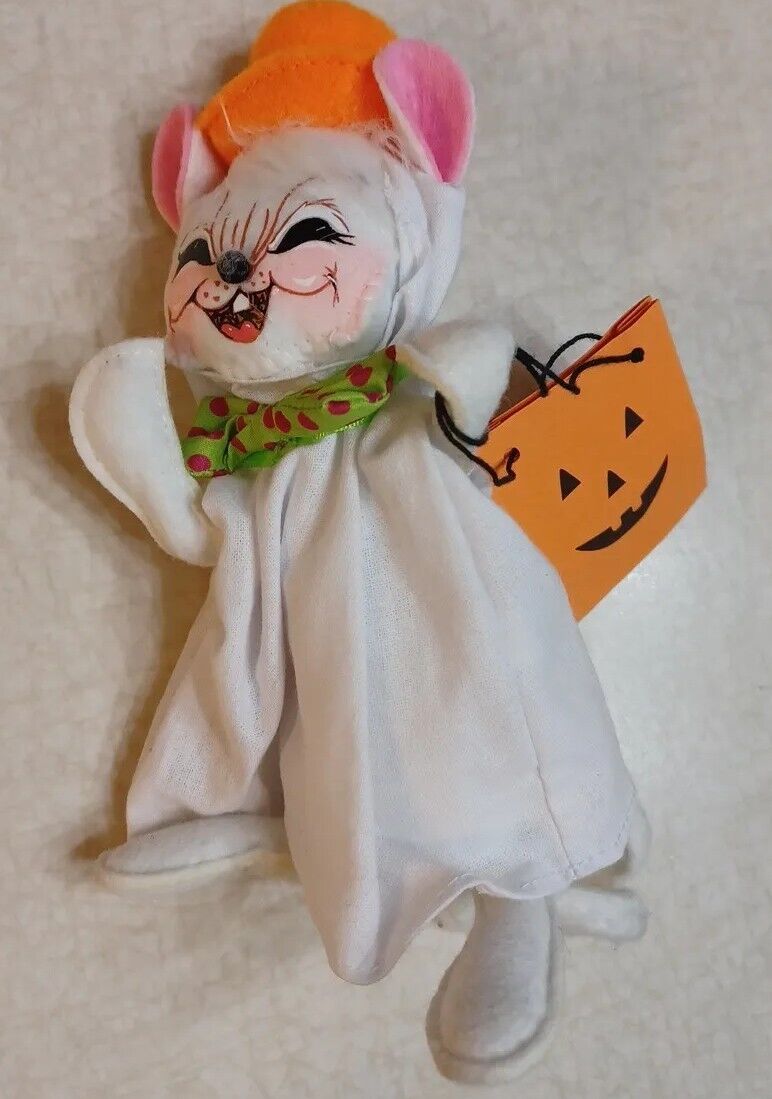 Annalee Halloween Ghost Mouse 6\