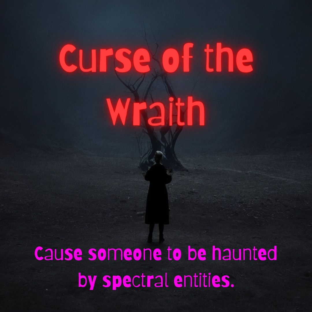 Curse of the Wraith - Powerful Black Magic Hex to Haunt with Spectral Entities