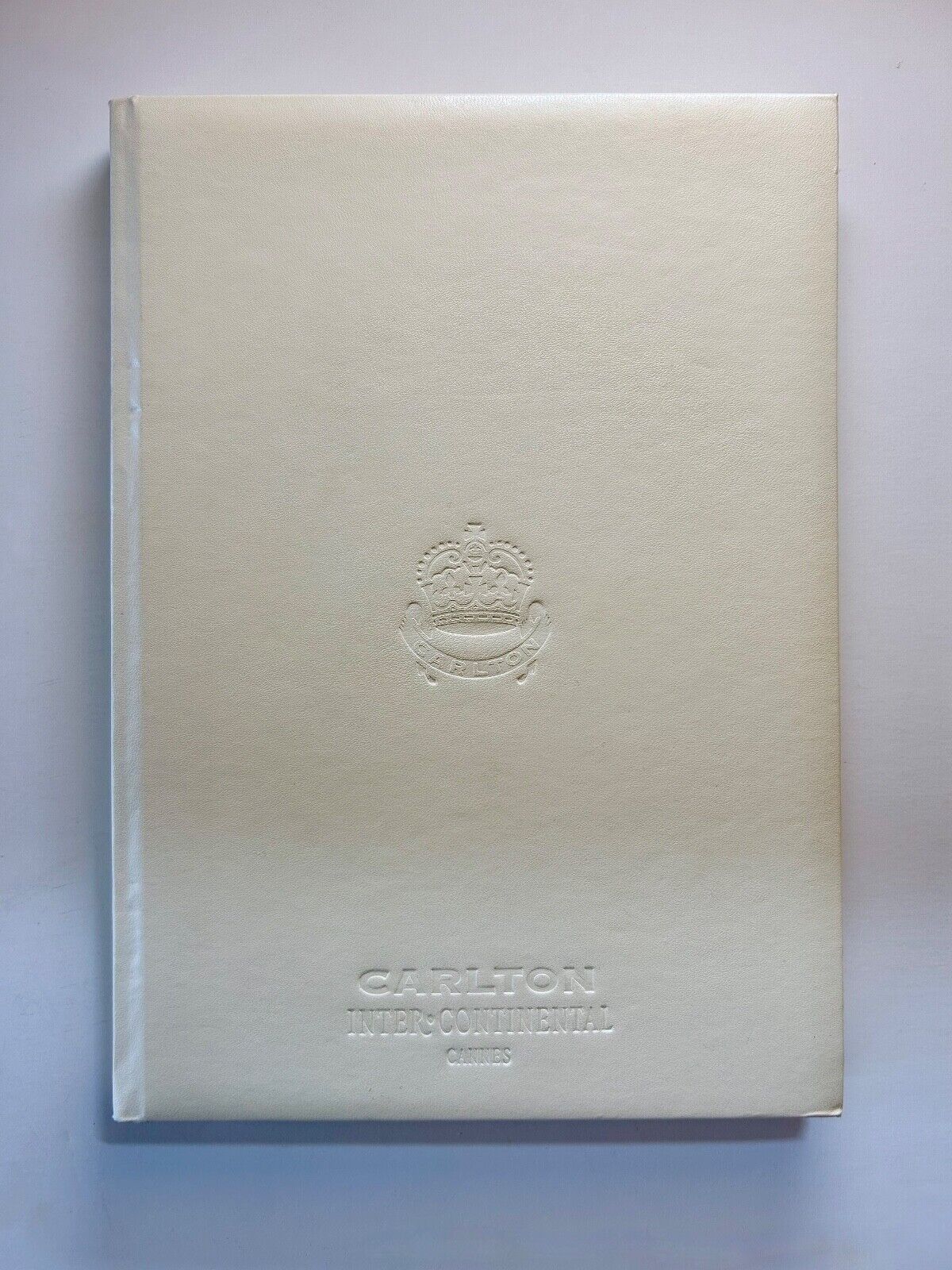 Carlton Inter-Continental Cannes Hotel Book - RARE 1993 Vintage History Luxury