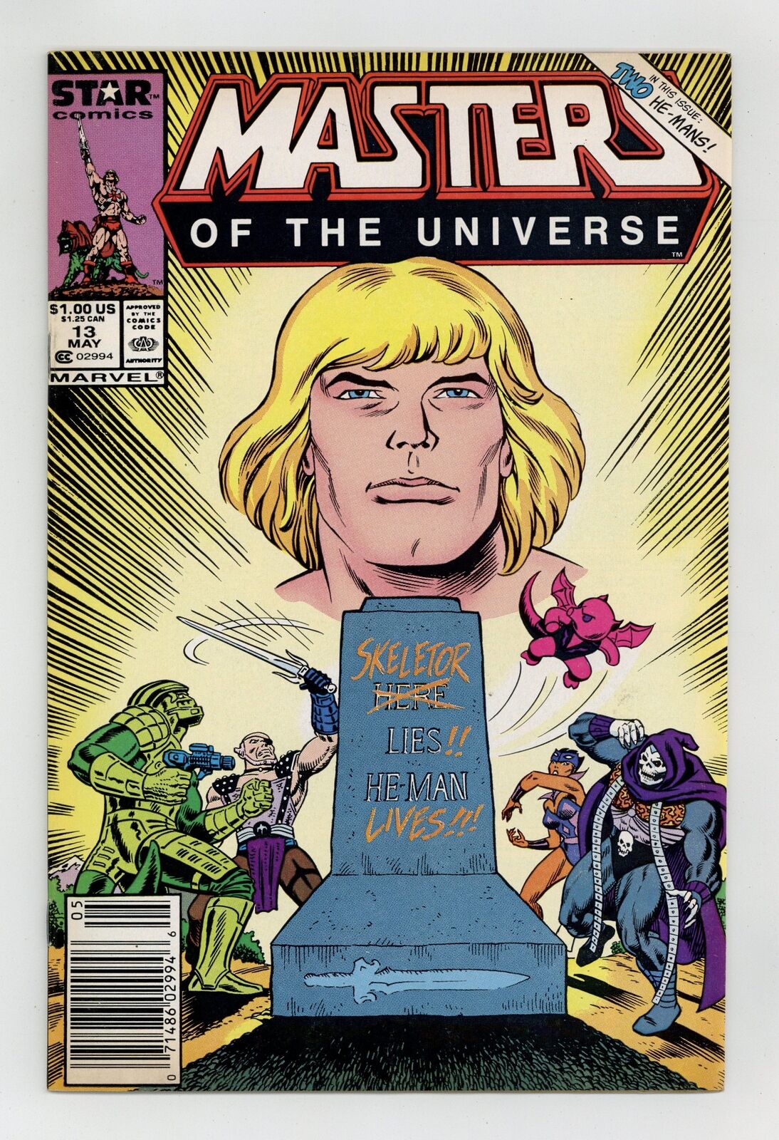 Masters of the Universe #13 FN 6.0 1988