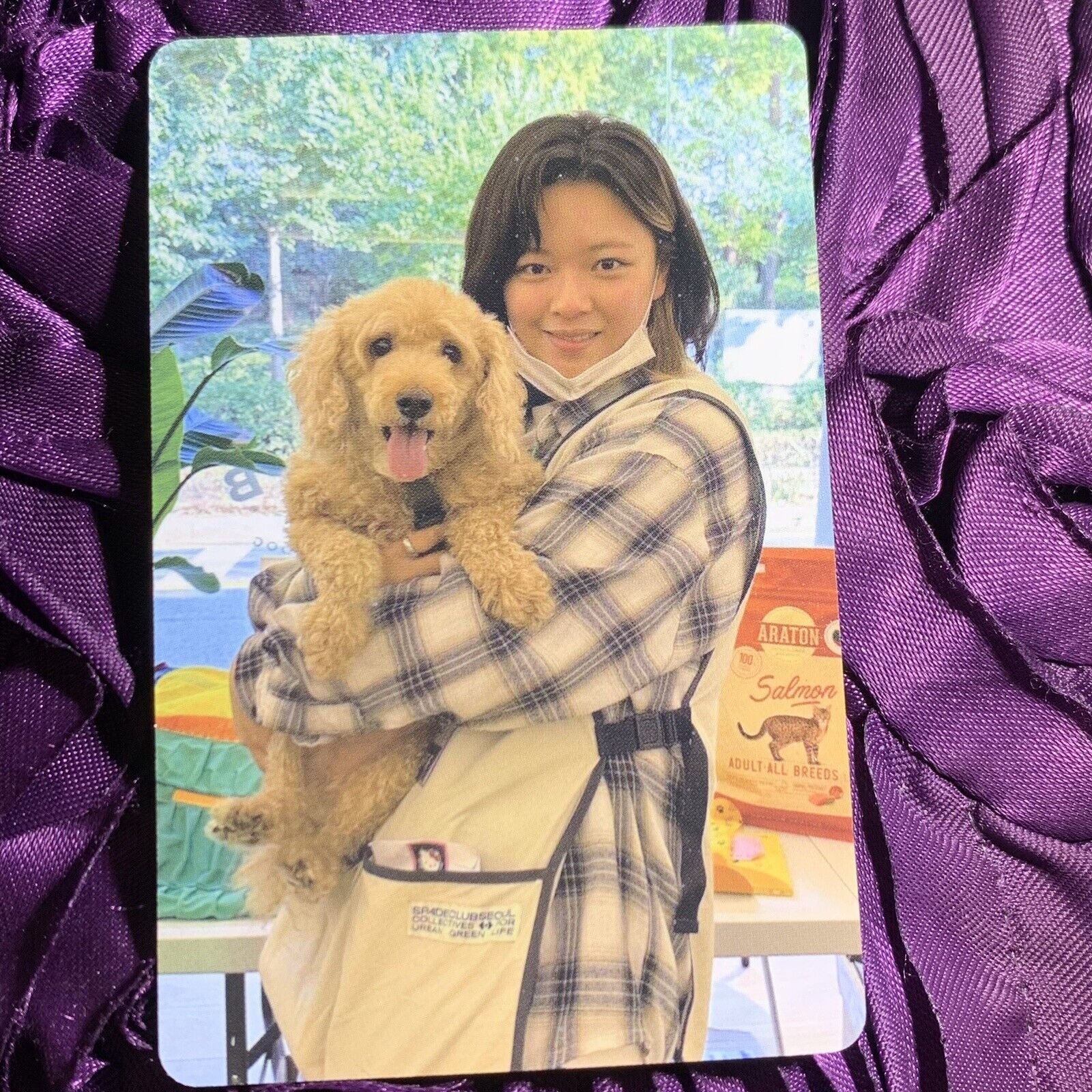 Jeongyeon TWICE Forest Beauty Celeb K-pop Girl Photo Card Puppy Cutie