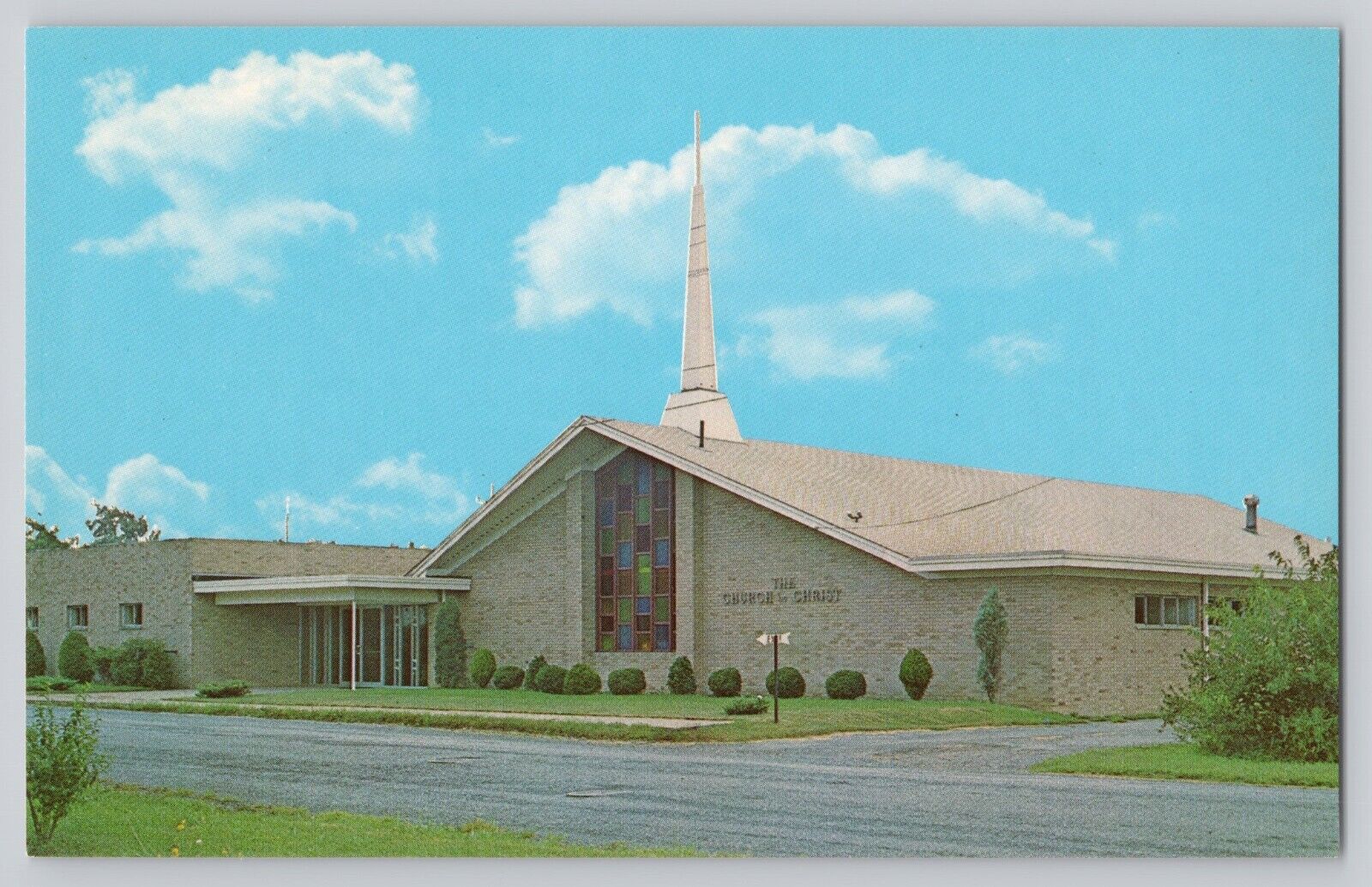 Postcard Marching For The Master Church North Canton Ohio OH 116 West Ninth St
