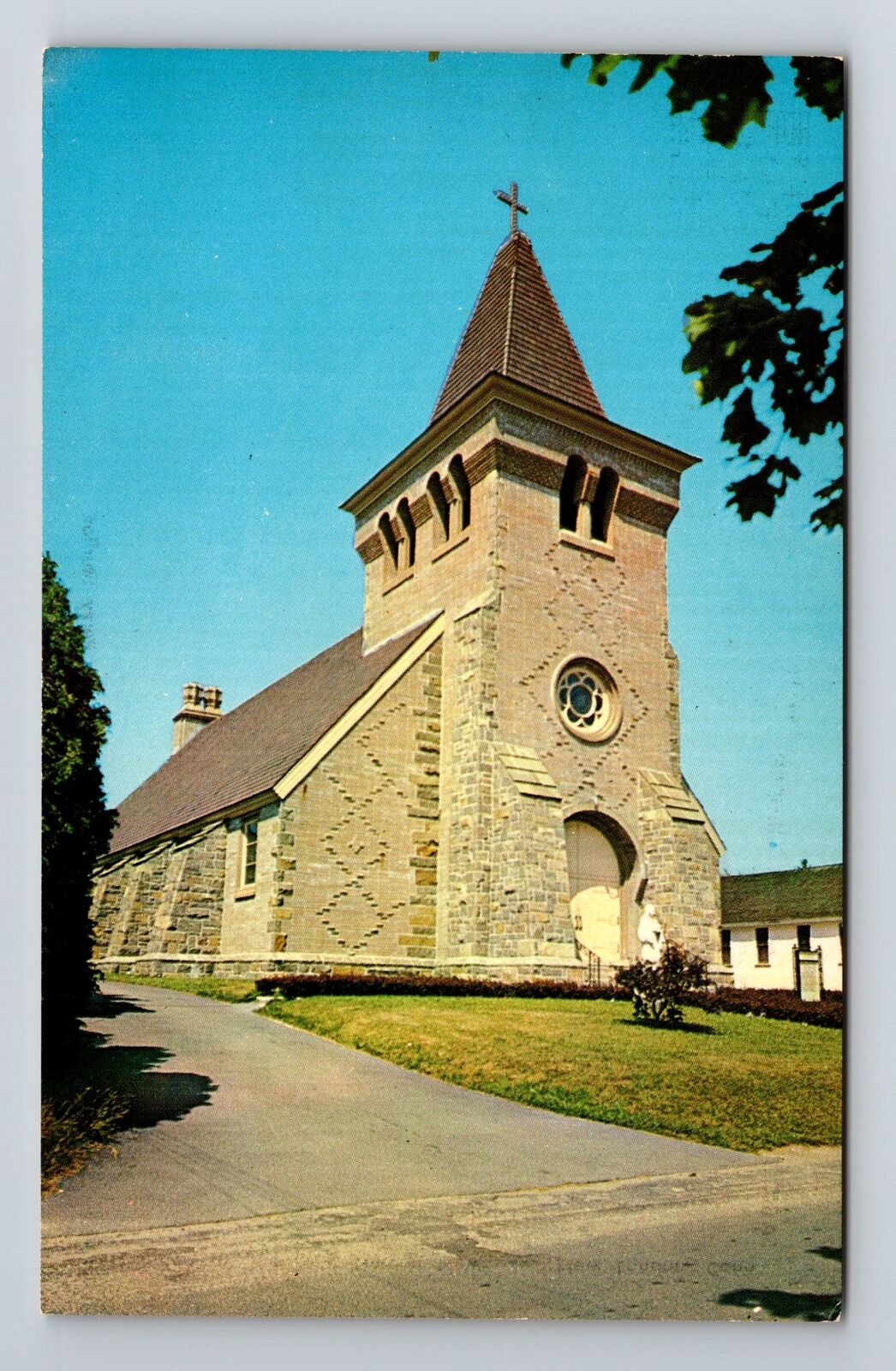 Niantic CT-Connecticut St. Agnes Roman Catholic Church Vintage Souvenir Postcard