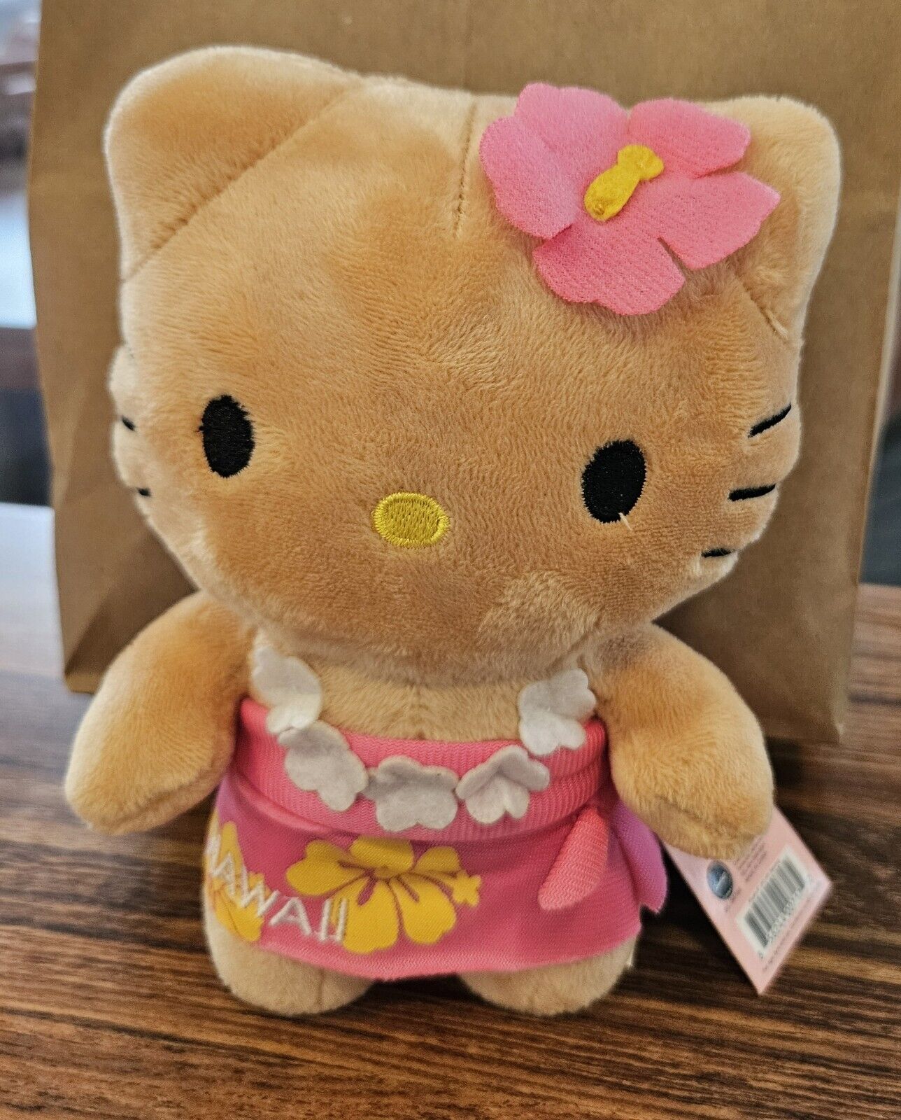 NEW Hello Kitty wearing Sarong Hawaii Plush 6