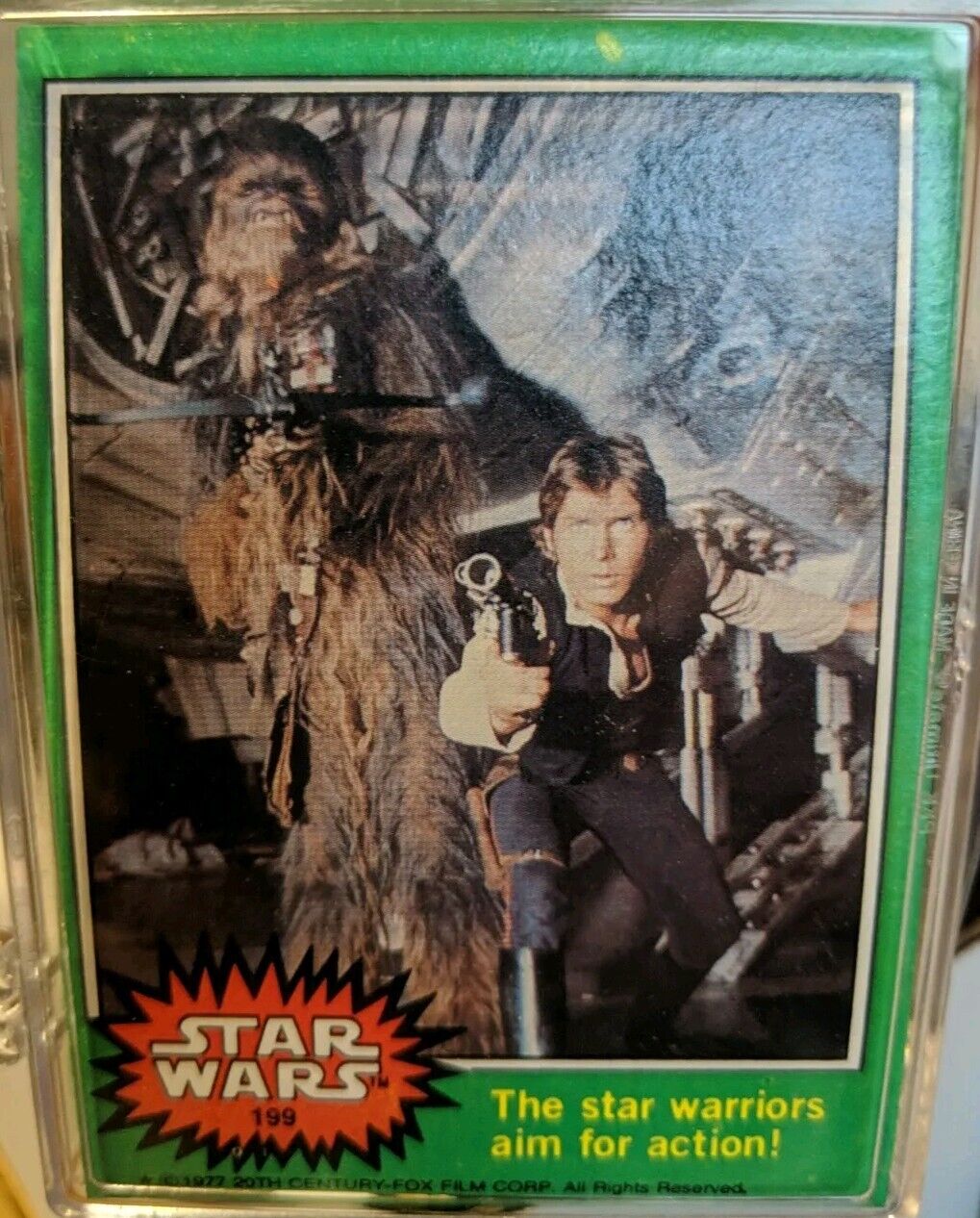 1977 Topps Star Wars Series 4 Green Near Set (65/66) NM+/ MT w/wrapper *Vintage*