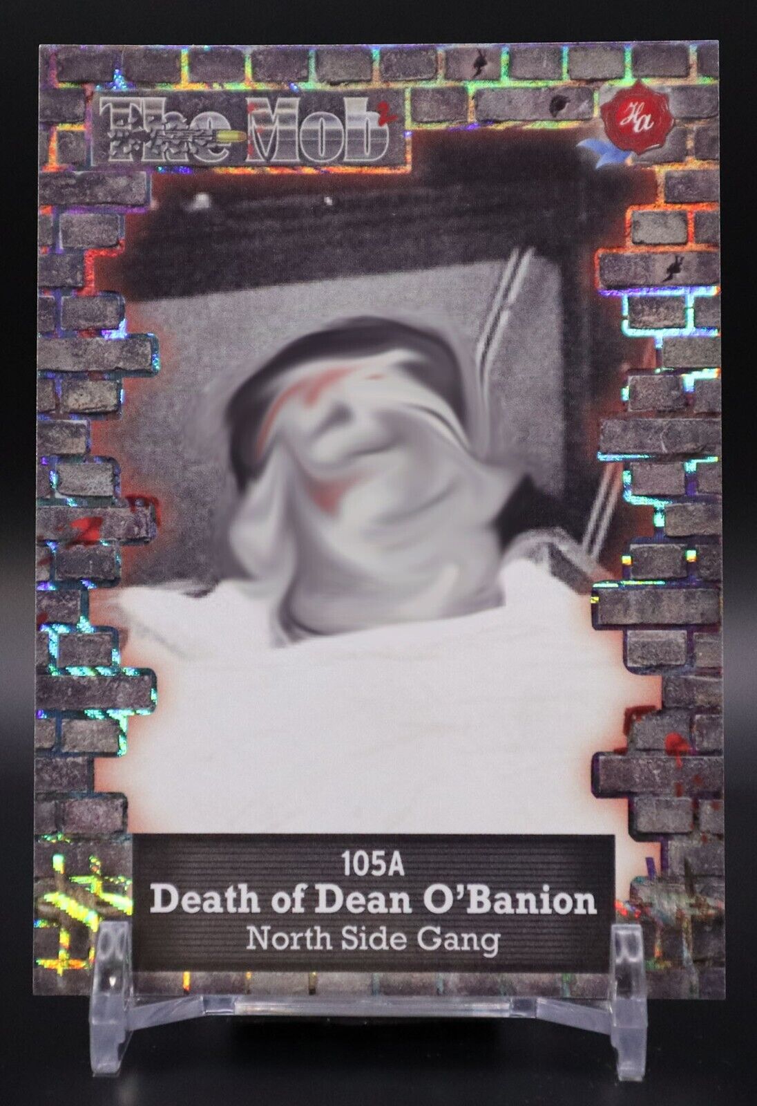 2023 Historic Autographs The Mob 2 #105A SSP Death Card Dean O\'Banion /149