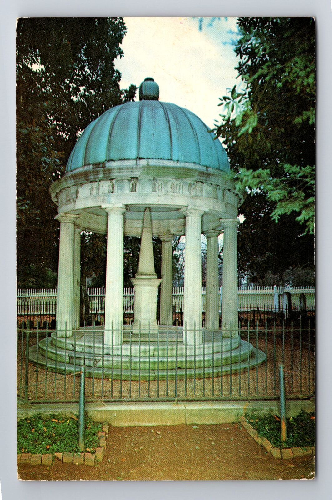 Nashville TN-Tennessee, The Hermitage, Tomb, Vintage c1963 Souvenir Postcard