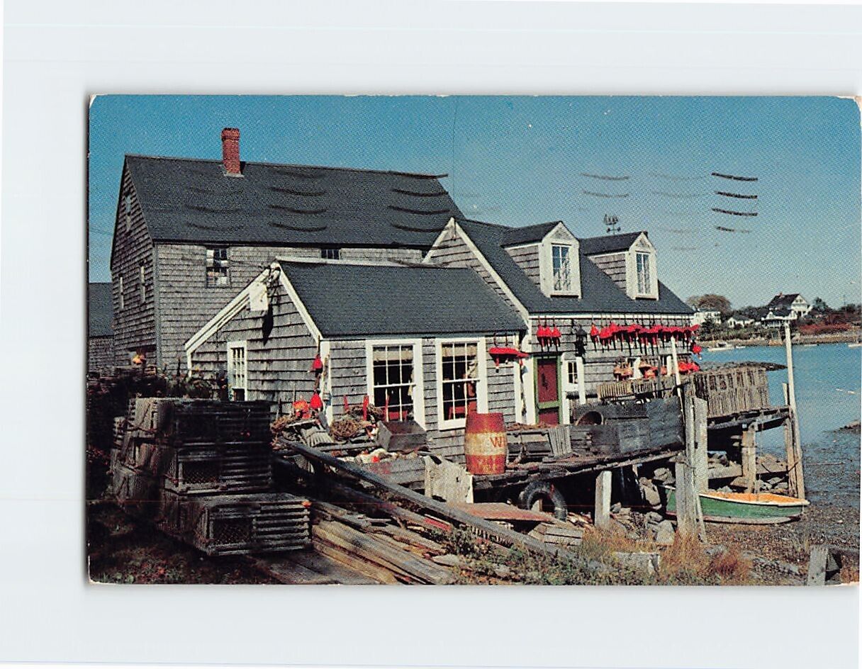 Postcard A Maine Fisherman\'s Shack, Maine