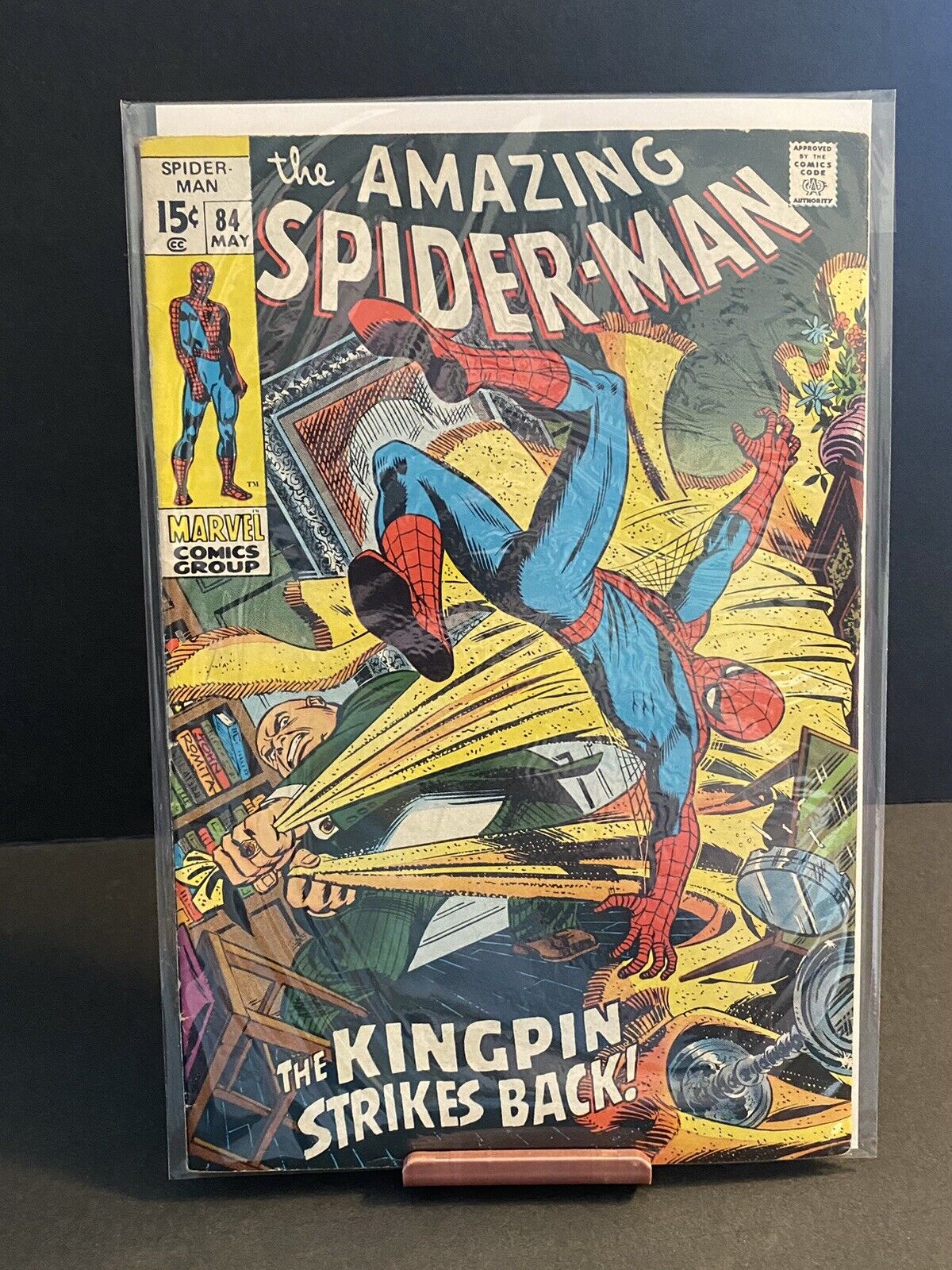 Marvel Comics The Amazing Spider-Man #84 Kingpin Appearance May 1970 Bronze Age