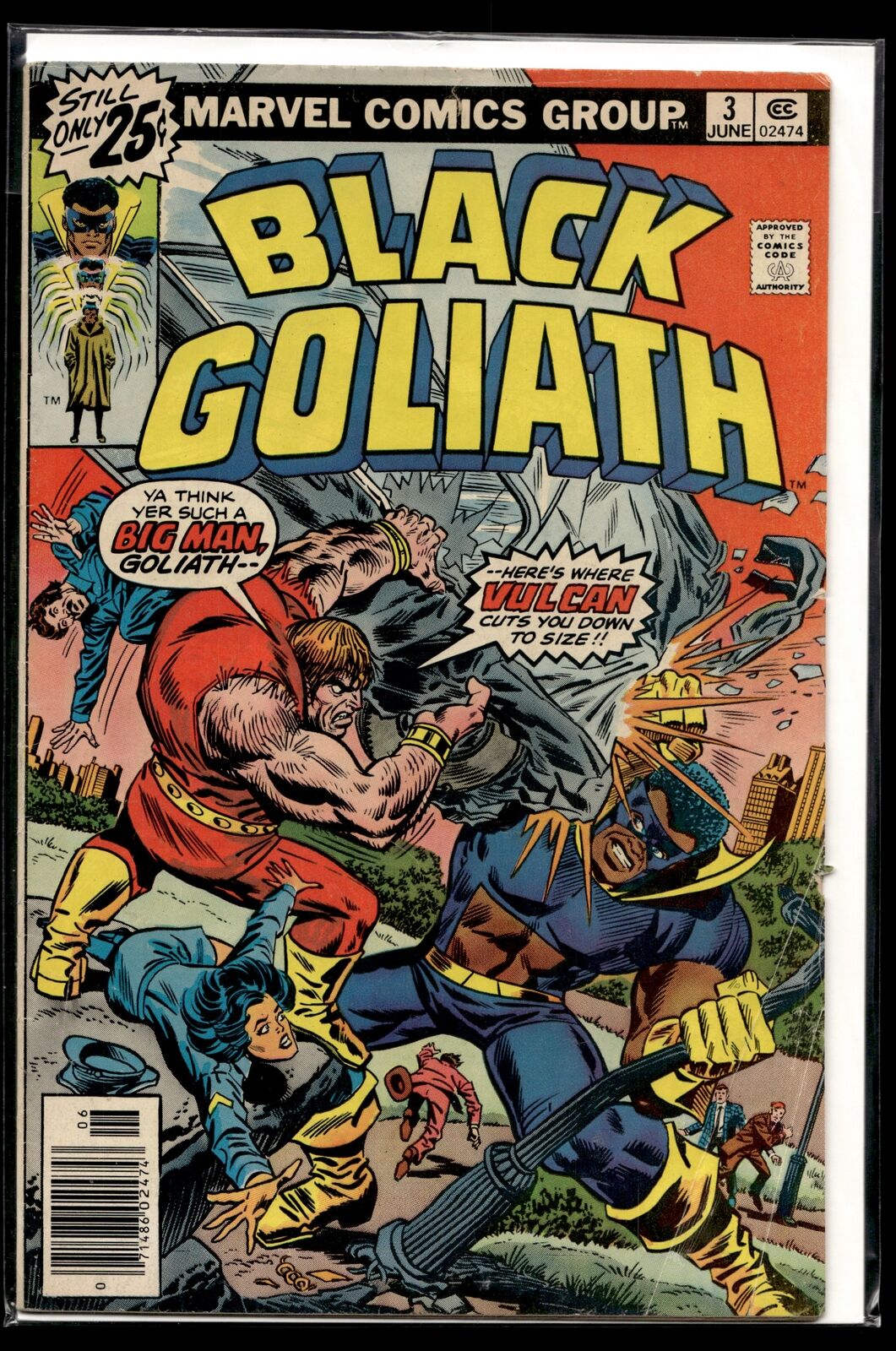 1976 Black Goliath #3 Marvel Comic
