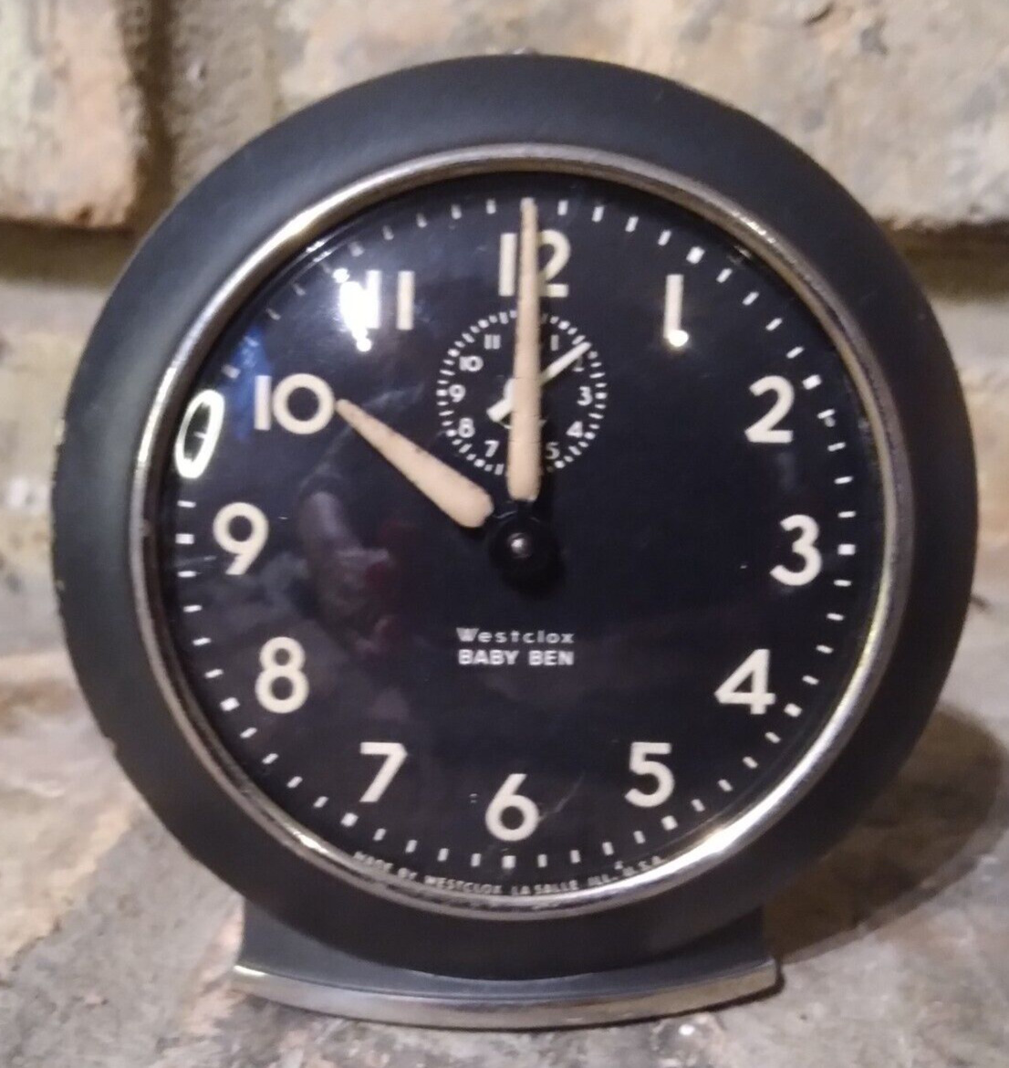 Westclox Big Ben Alarm Clock  Style 6 Made In 1950’s.