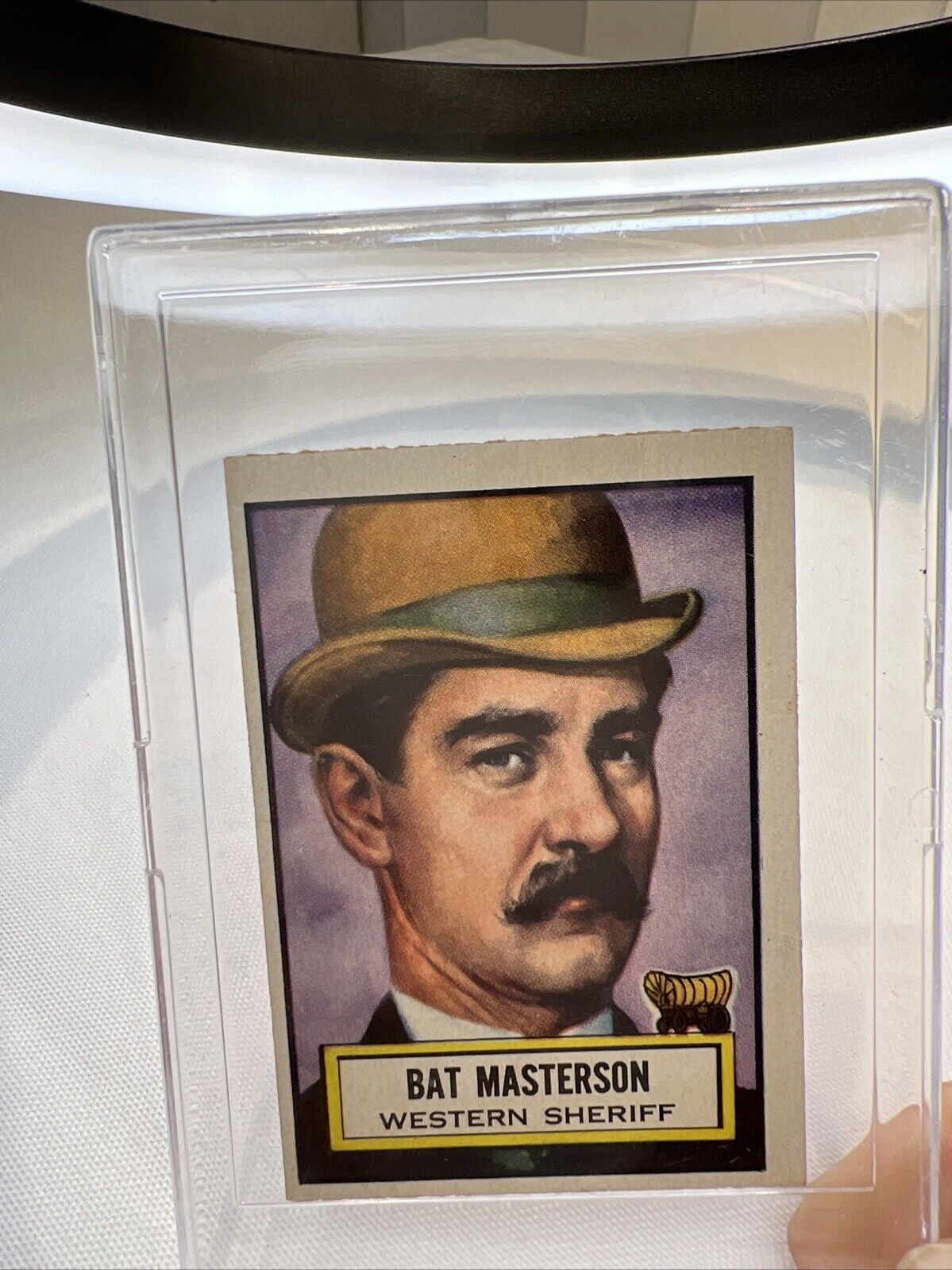1952 Topps Look 'N See #62 Bat Masterson