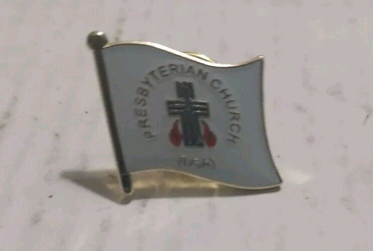 Presbyterian Church Flag Pin