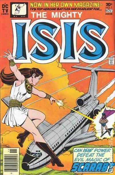 Isis #1 VG+ 4.5 1976 Stock Image Low Grade