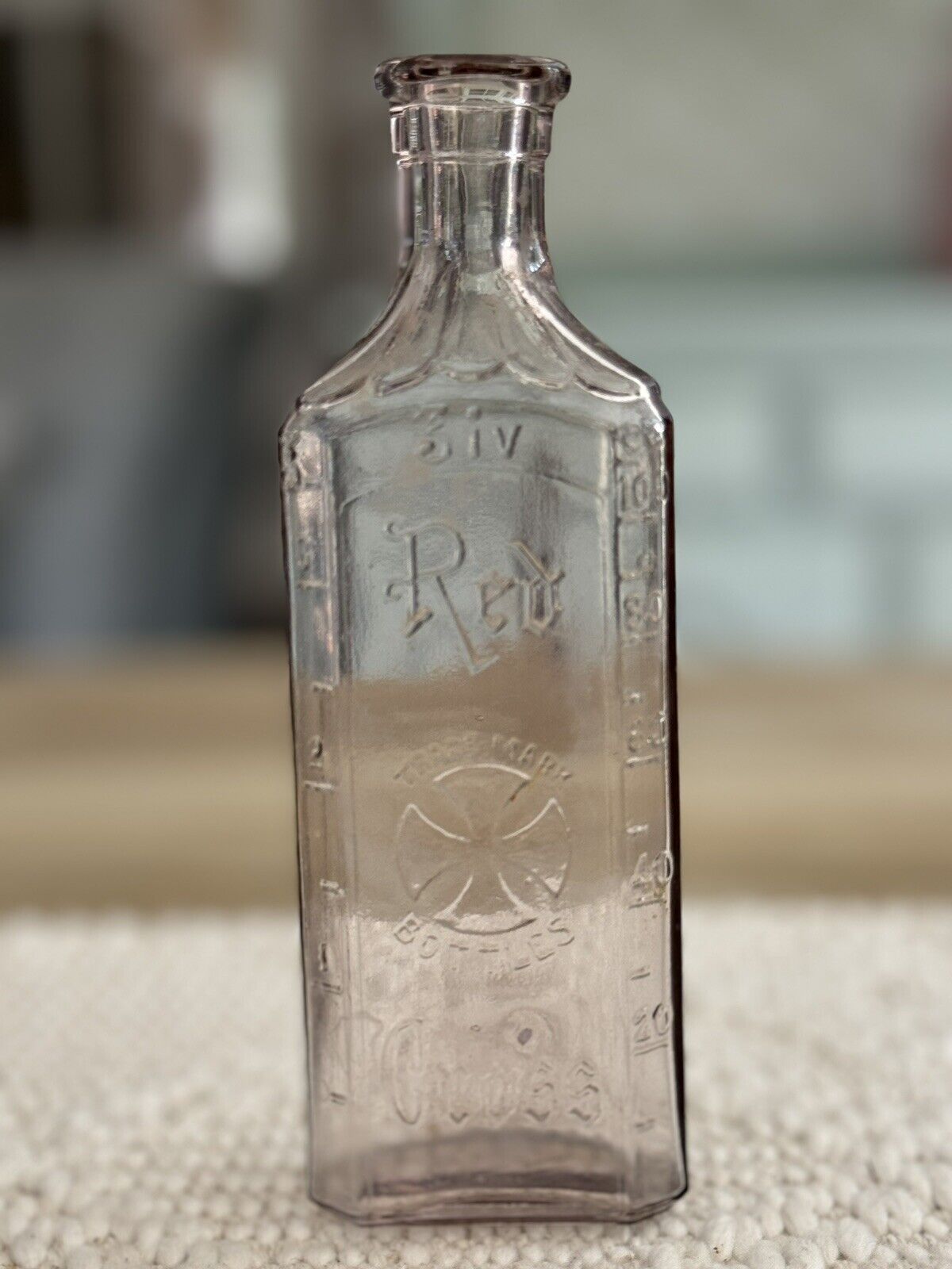 1903 Antique Bottle:  Red Cross Trademark Bottles 3 iv