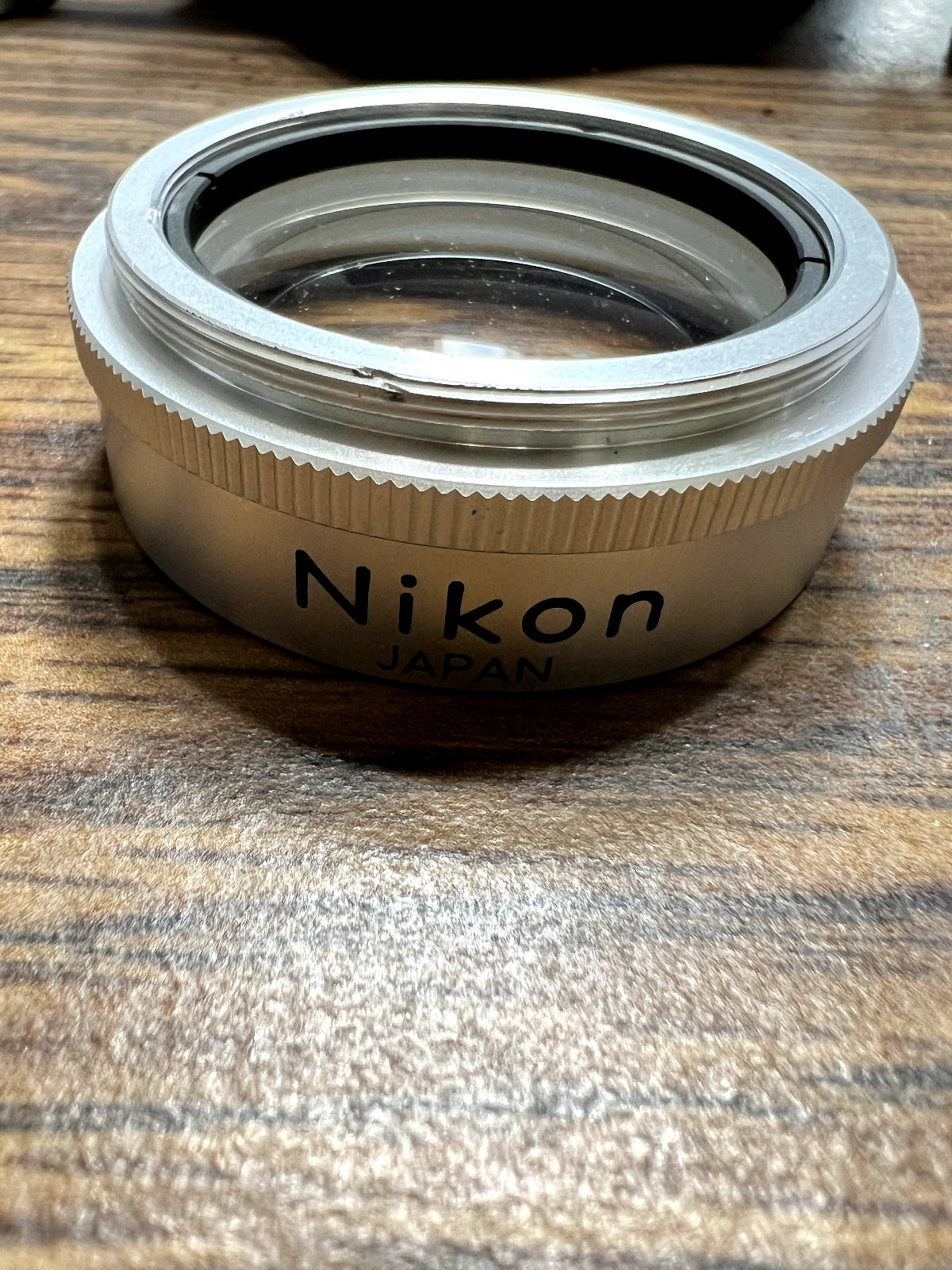 Nikon MX A 20230 Auxiliary 0.7X Objective Lens for Stereo Zoom Microscopes USED