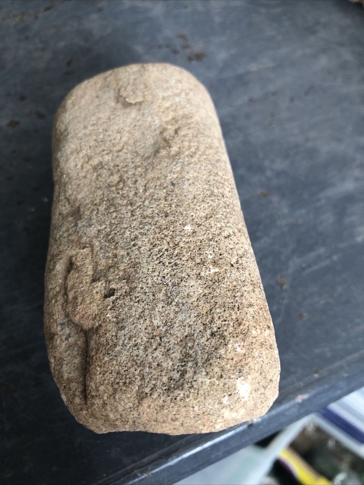 3.75” Pestle Grinding stone Native American Indian Artifact Pre-1600 Arrowhead