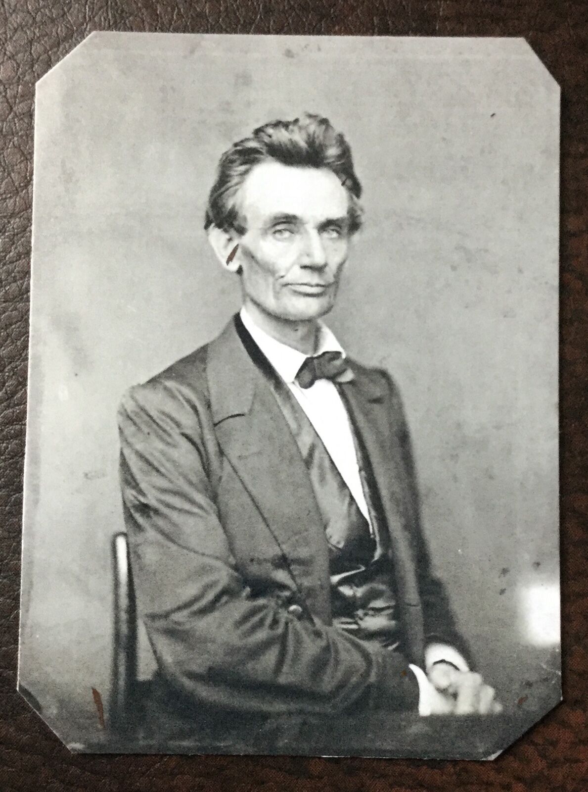 Abraham Lincoln Civil War President tintype  C85RP