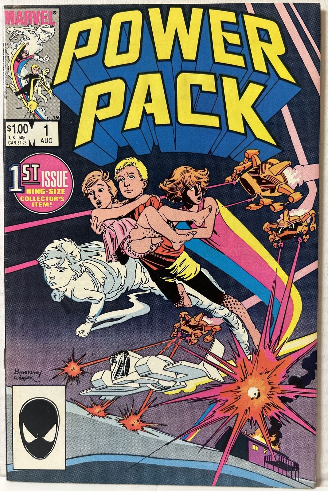 Power Pack #1 - 1st Power Pack Marvel Comics 1984 1st Print FN+