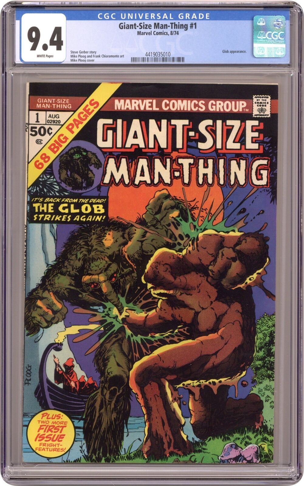 Giant Size Man-Thing #1 CGC 9.4 1974 4419035010